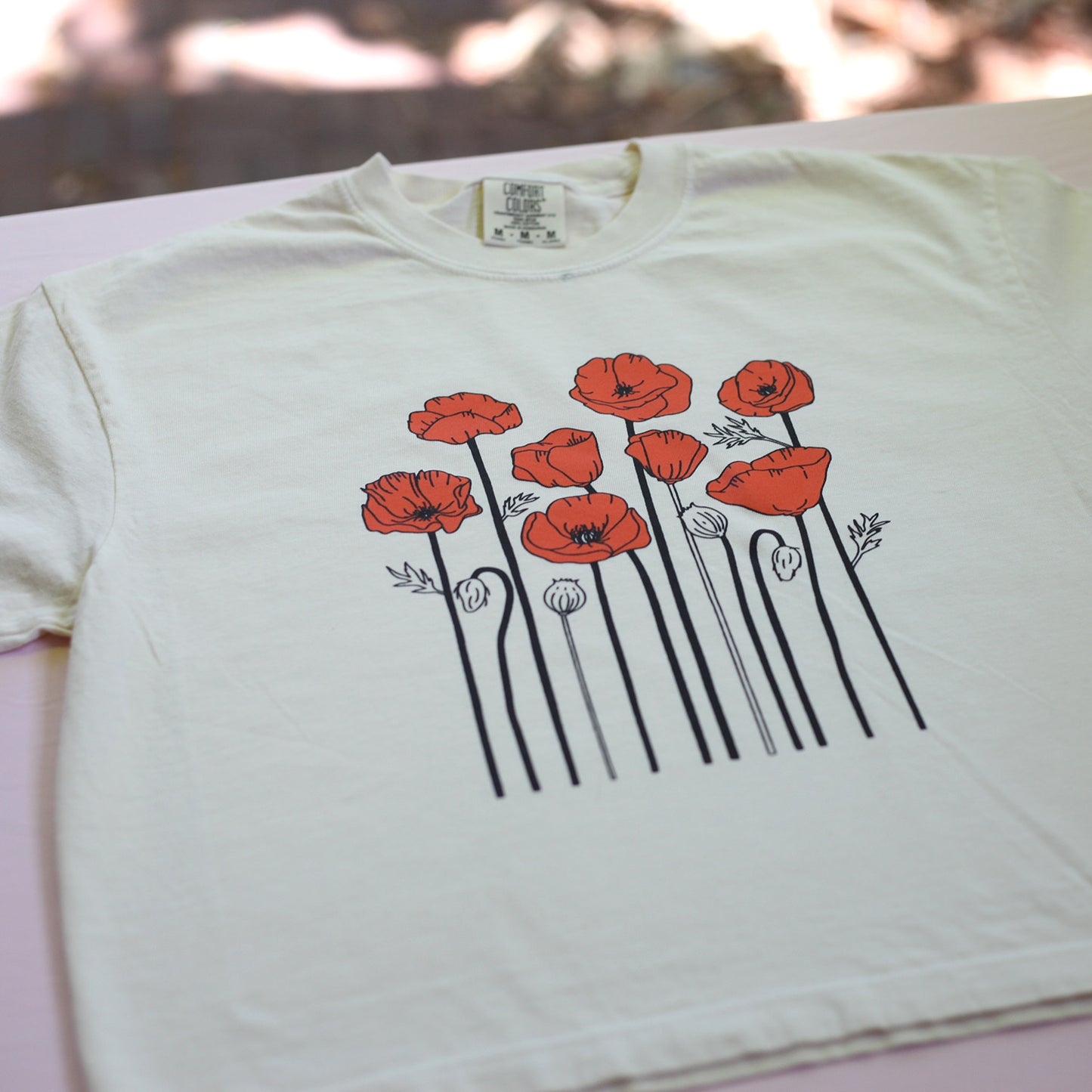 Poppy Tee Cropped