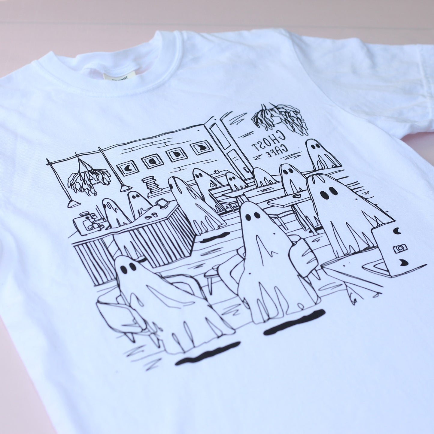 Ghost Cafe Tee (White)