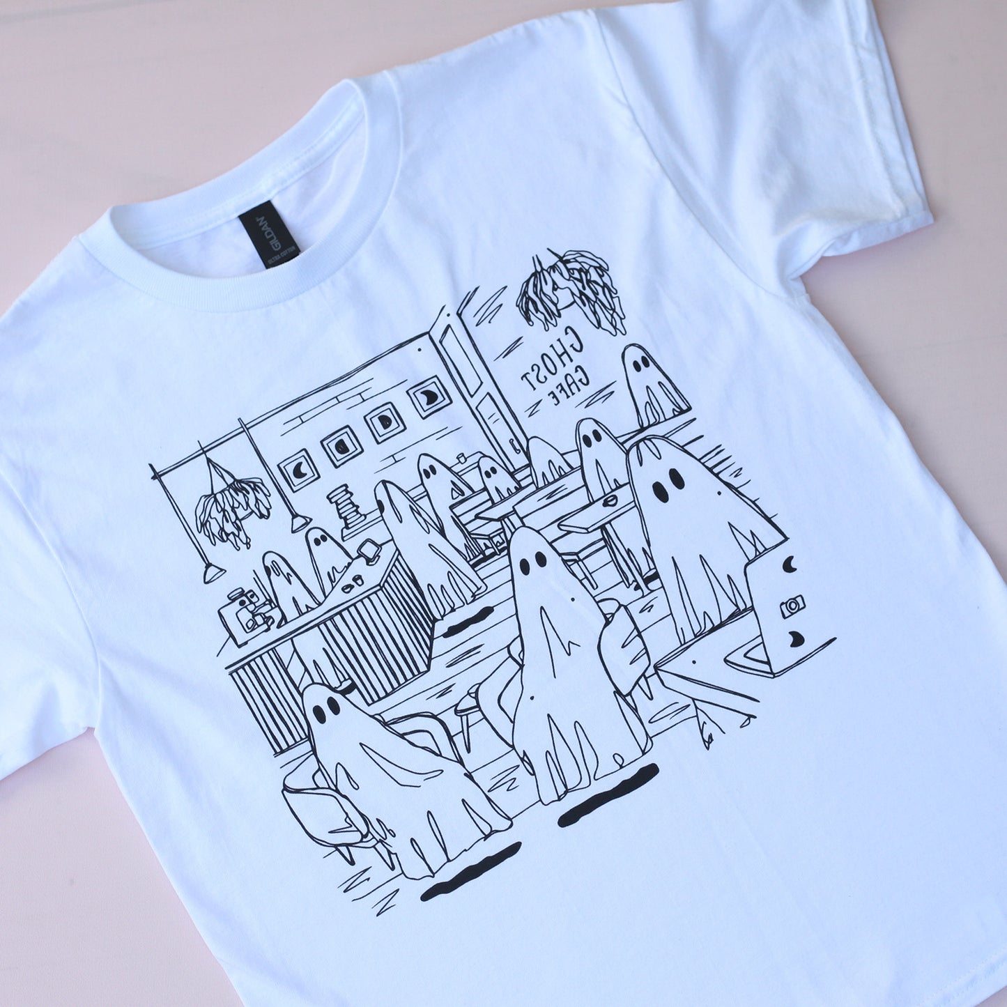 Ghost Cafe Kids Tee