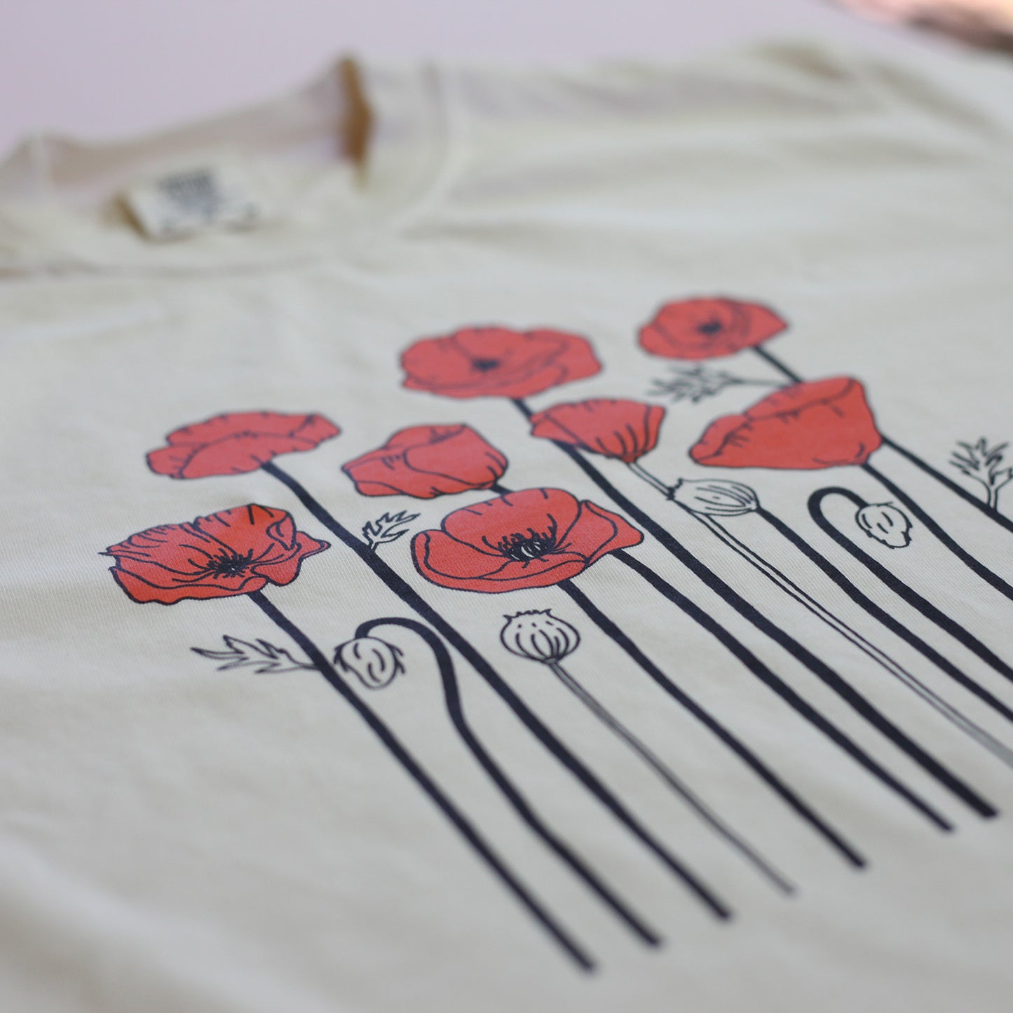 Poppy Tee (Ivory)