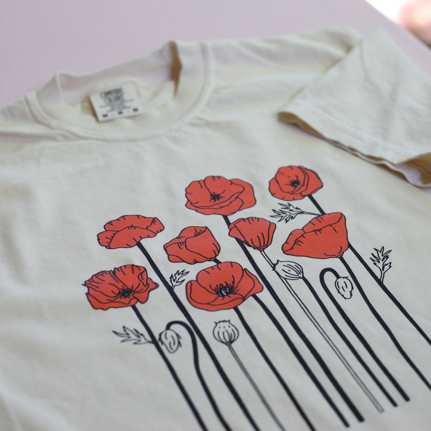 Poppy Tee (Ivory)