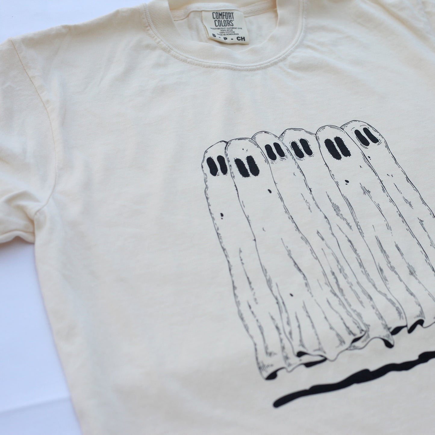 Spooky Ghosts Tee (Ivory)