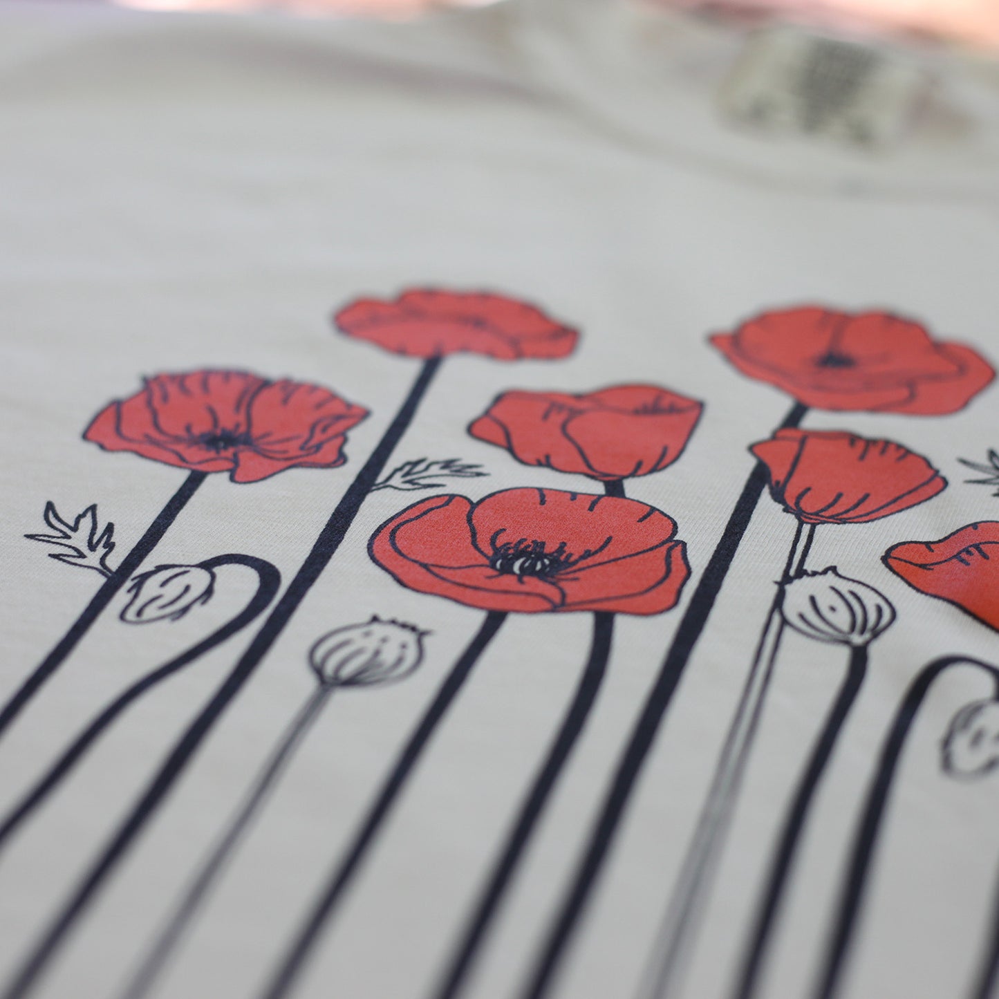 Poppy Tee Cropped