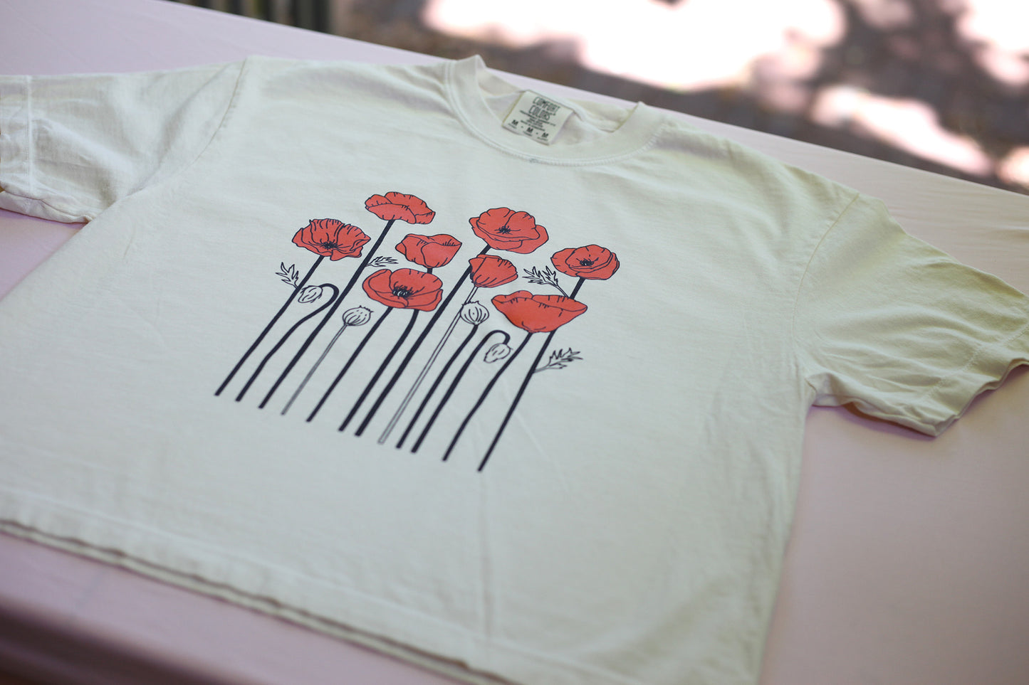 Poppy Tee Cropped