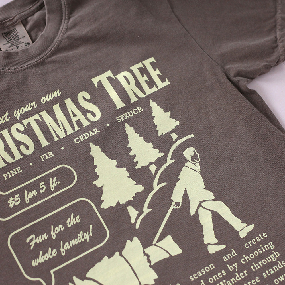 Christmas Tree Farm Tee (Brown)