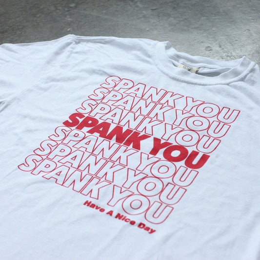 Spank You Tee (White)