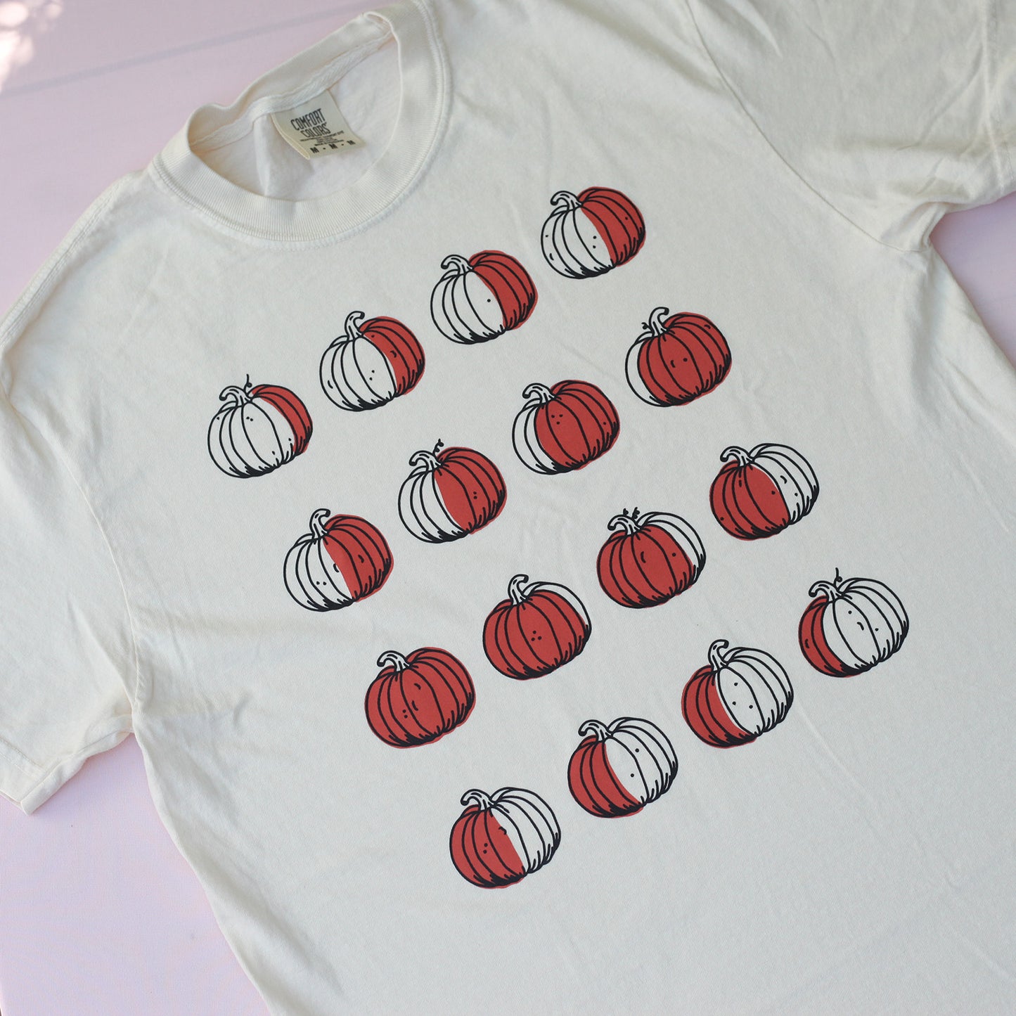 Pumpkin Moon Phases Tee (Ivory)