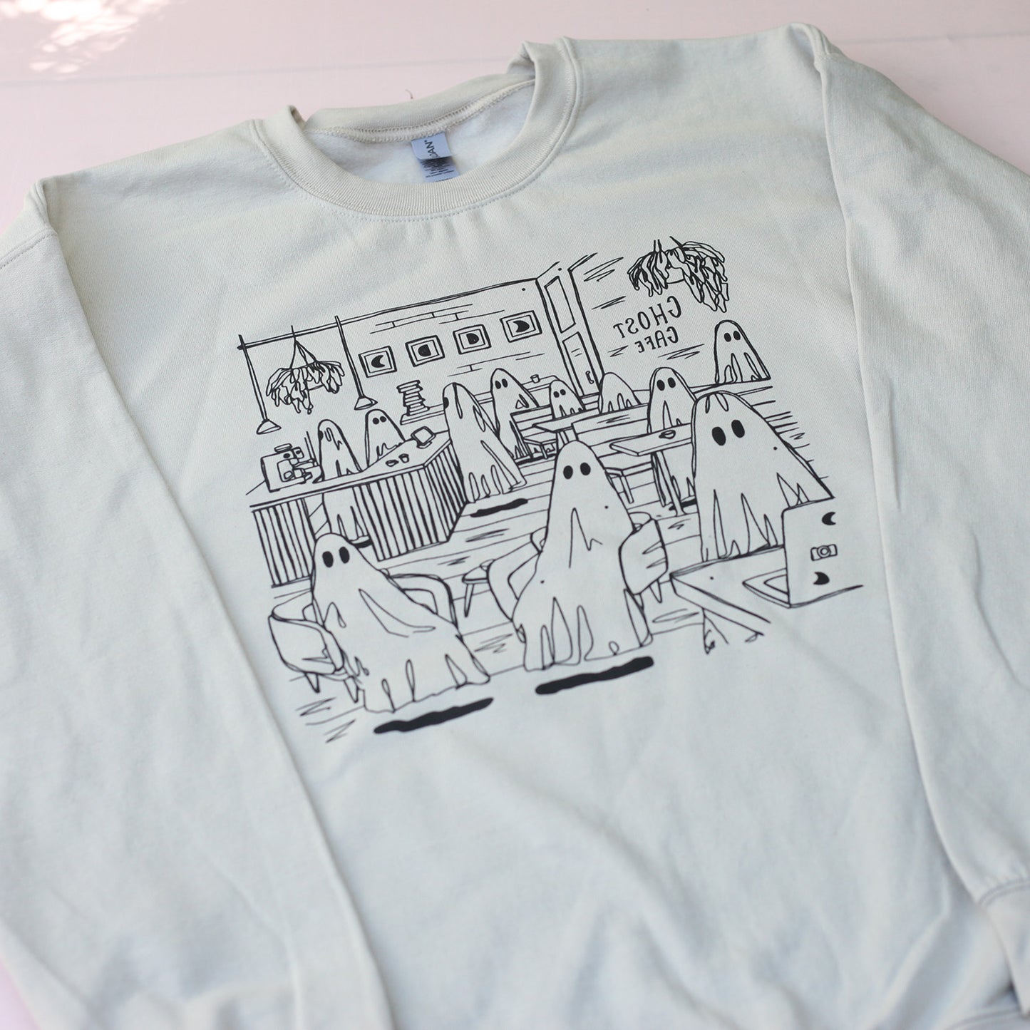 Ghost Cafe Crewneck (Natural)