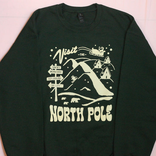 North Pole Sweatshirt (Brown)