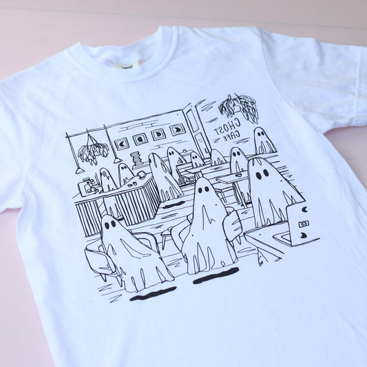 Ghost Cafe Tee (White)