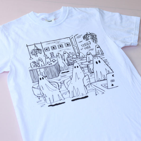 Ghost Cafe Tee (White)