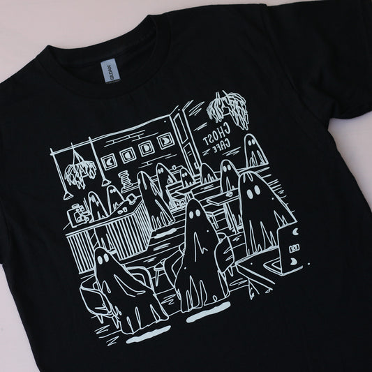 Ghost Cafe Kids Tee (Black)