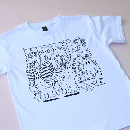 Ghost Cafe Kids Tee
