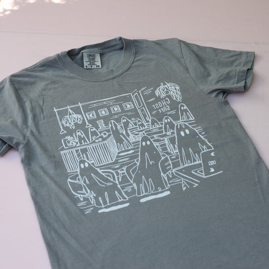 Ghost Cafe Tee (Gray)
