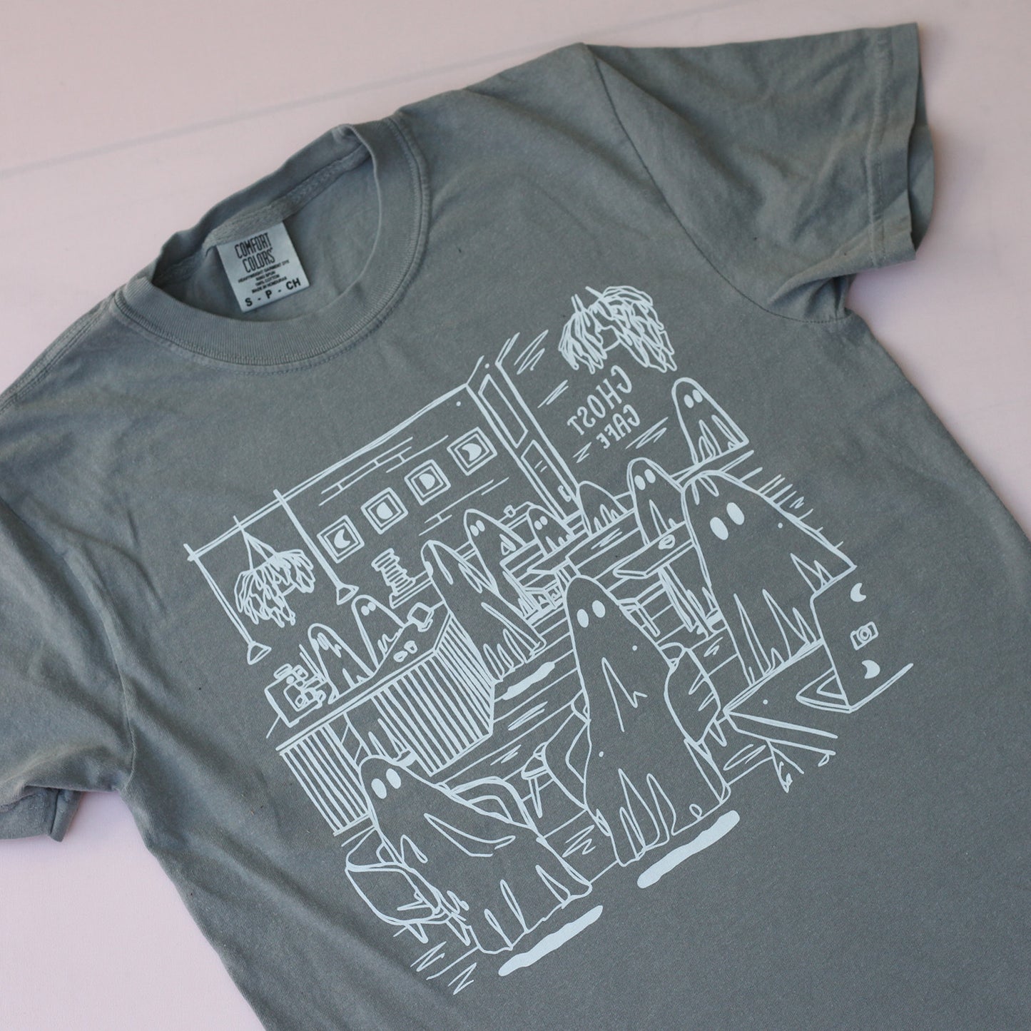 Ghost Cafe Tee (Gray)