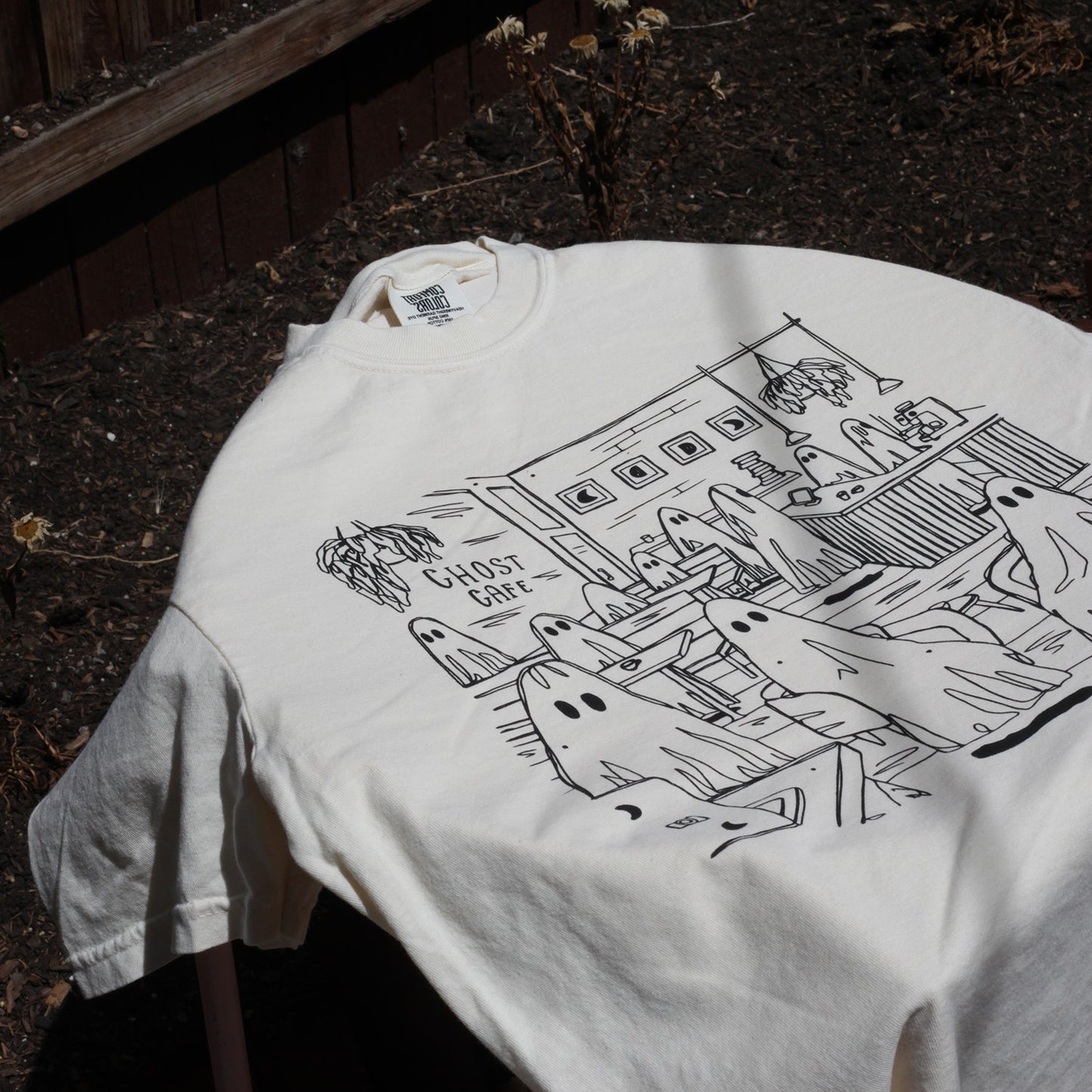 Ghost Cafe Tee (Ivory)