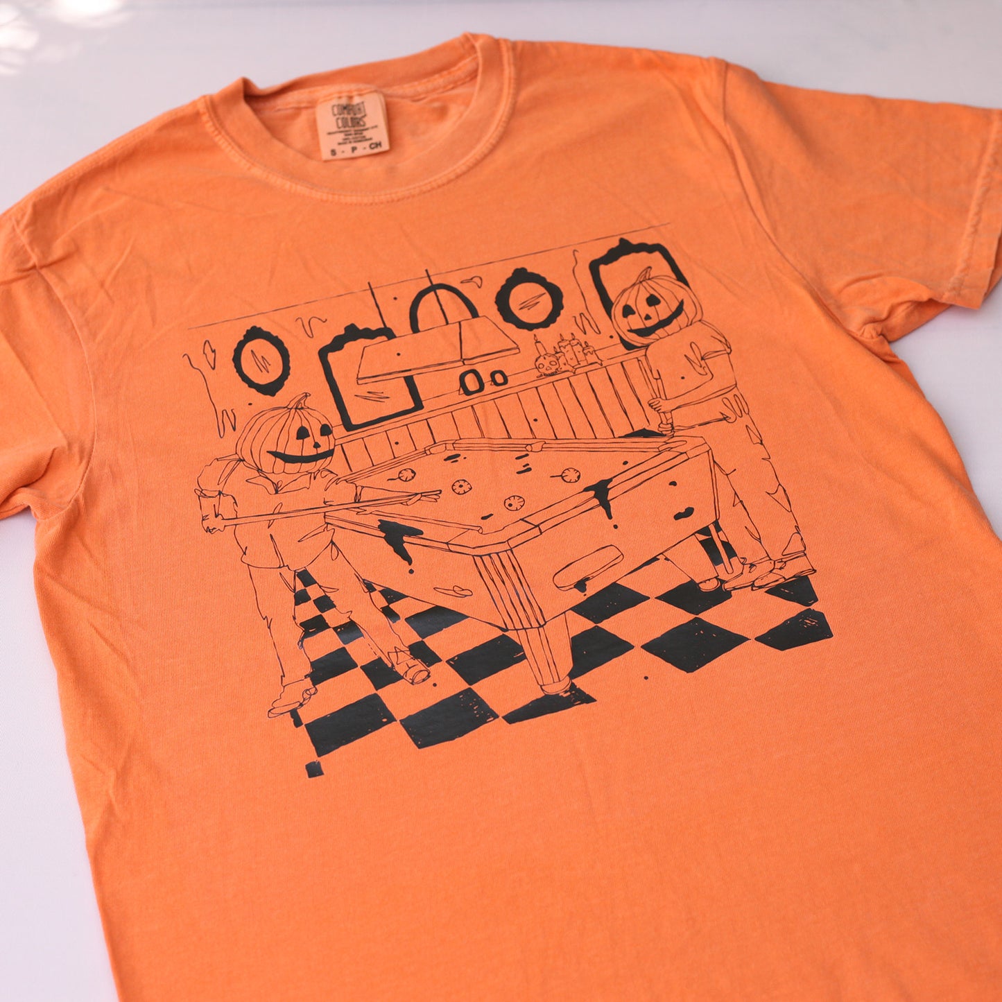 Billiards Tee (Orange)