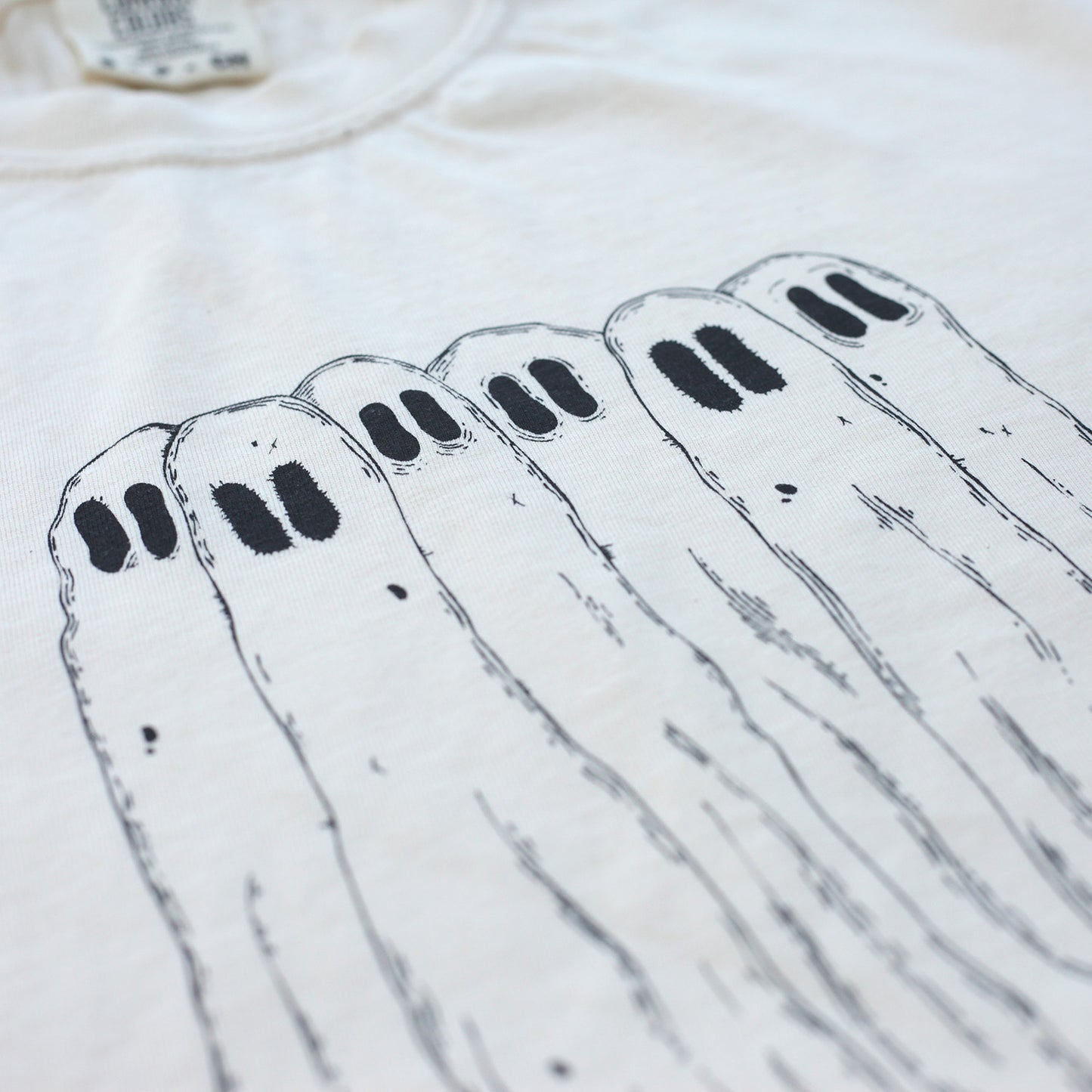 Spooky Ghosts Tee (Ivory)
