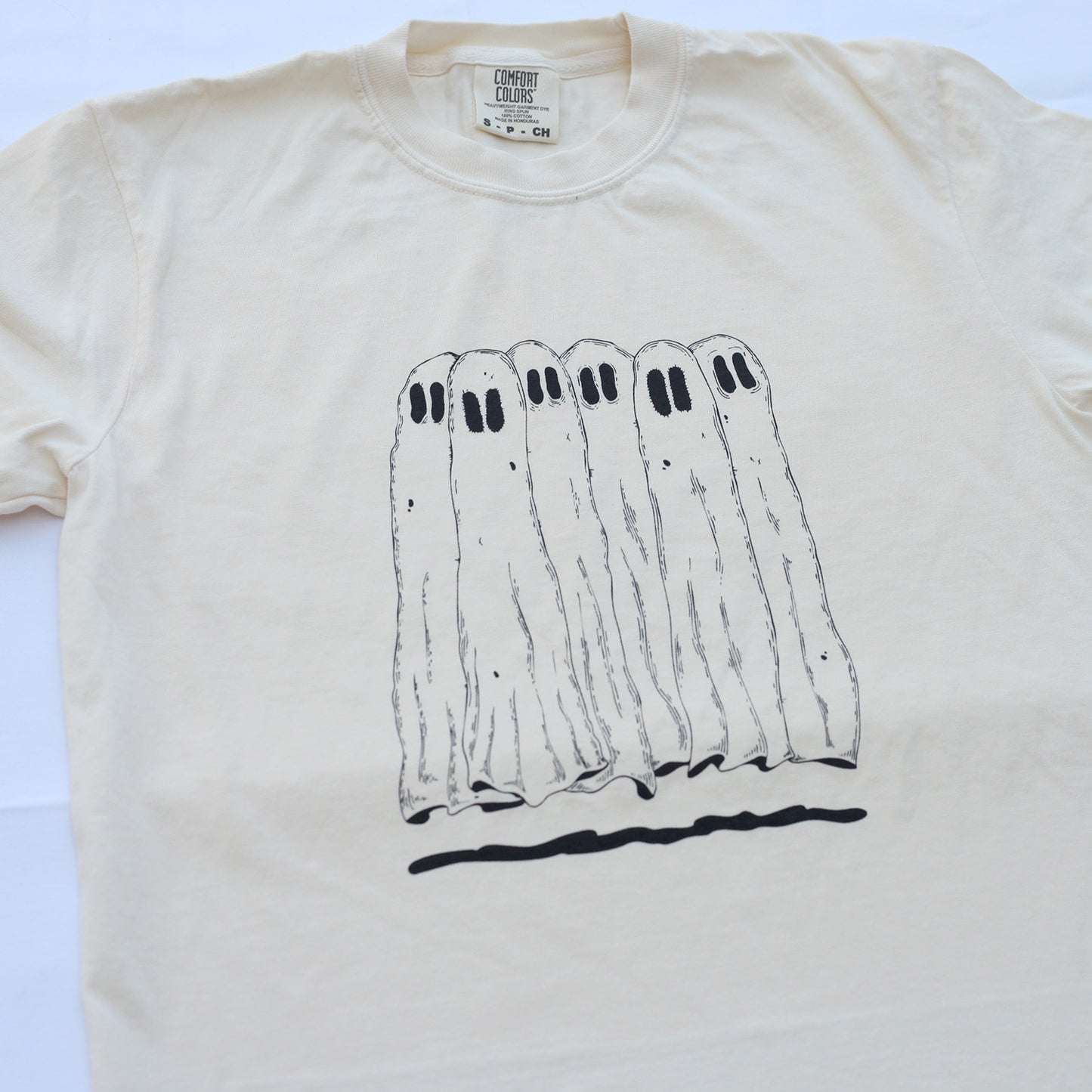 Spooky Ghosts Tee (Ivory)