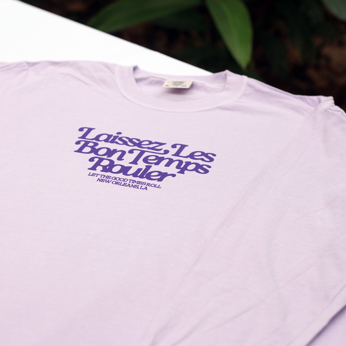 Good Times Long Sleeve Tee (Purple)