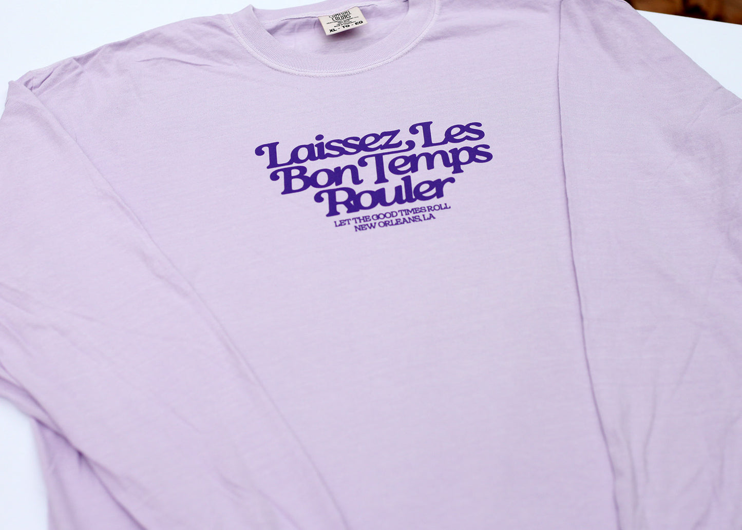 Good Times Long Sleeve Tee (Purple)