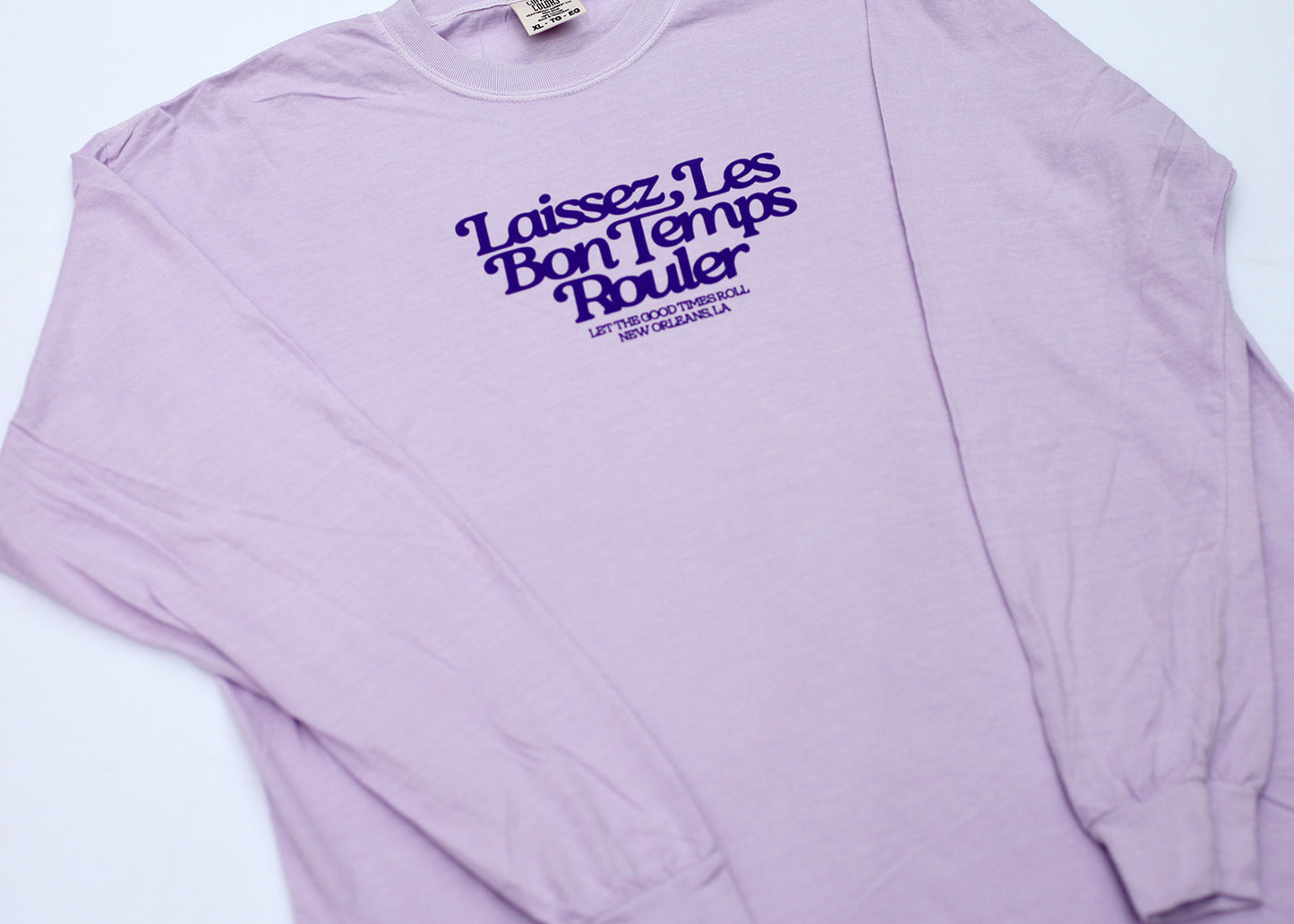 Good Times Long Sleeve Tee (Purple)