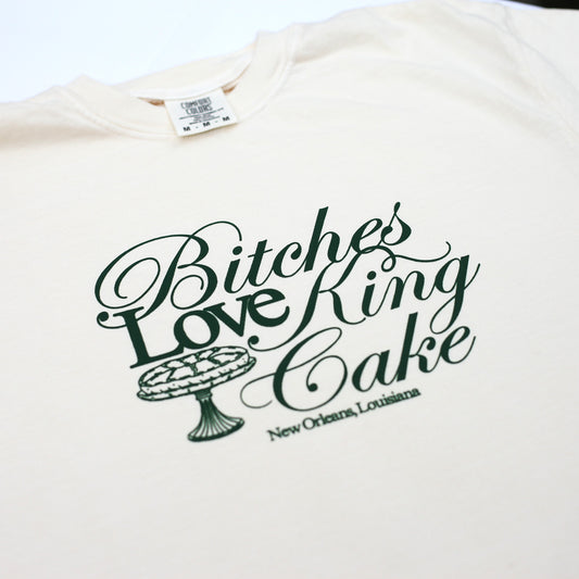 King Cake Tee (Ivory)