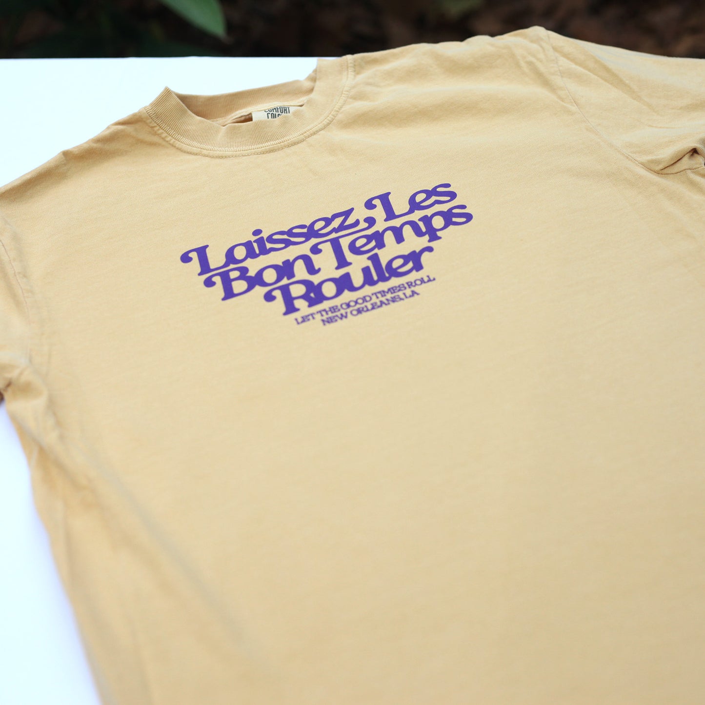 Good Times Tee (Mustard)