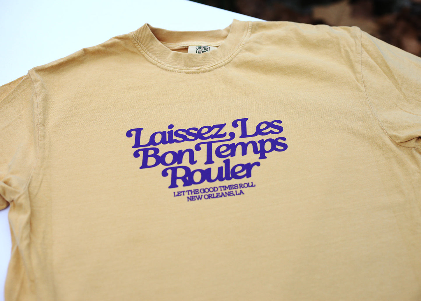 Good Times Tee (Mustard)