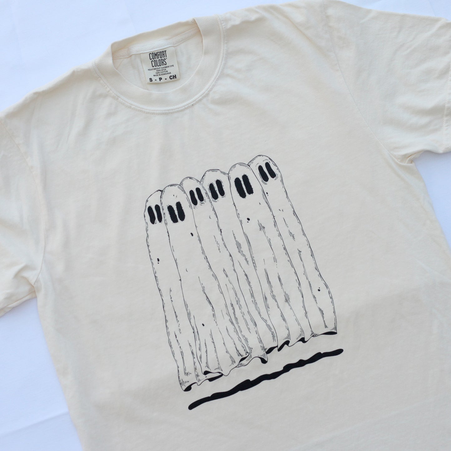 Spooky Ghosts Tee (Ivory)
