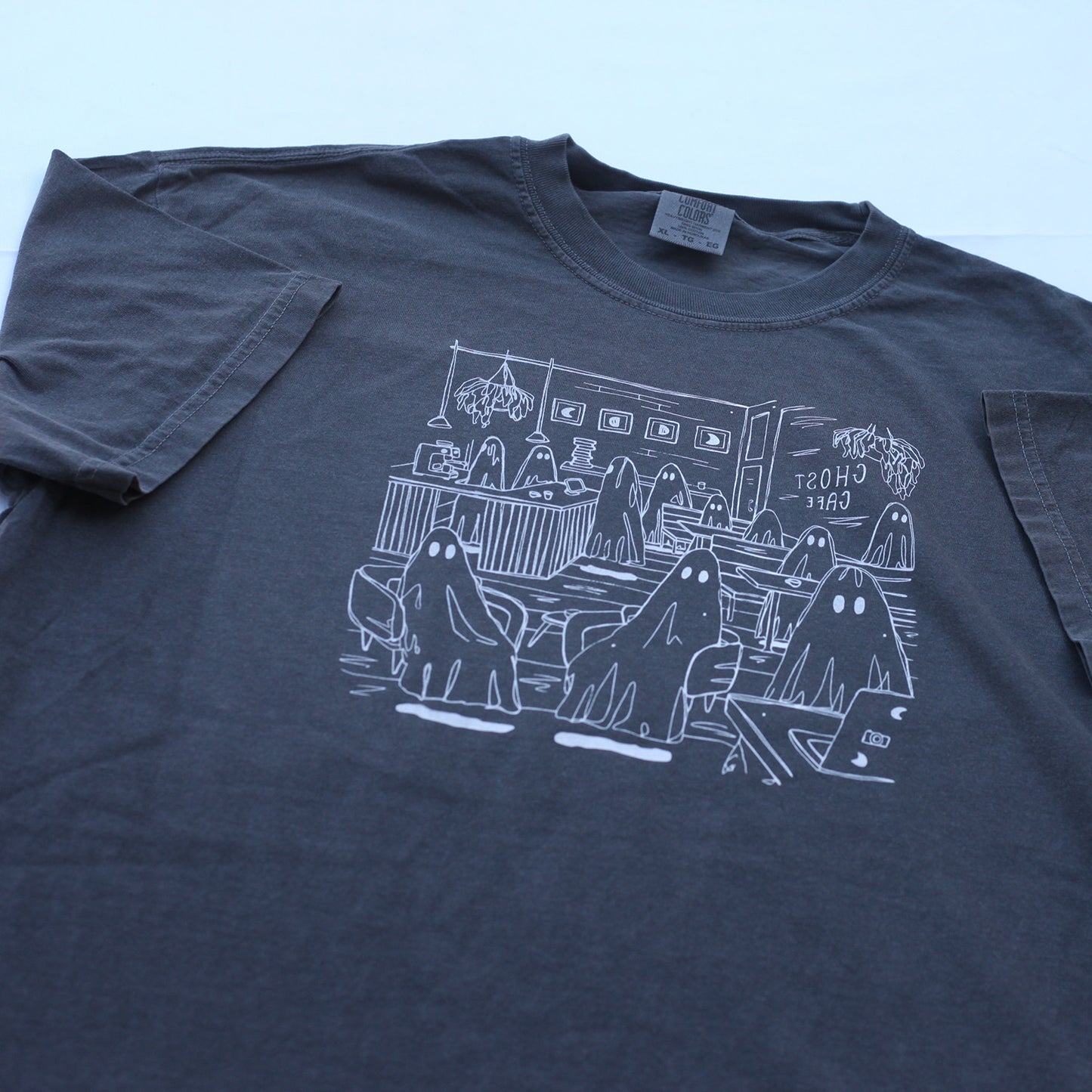 Ghost Cafe Tee (Pepper)