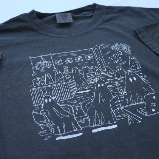 Ghost Cafe Tee (Pepper)