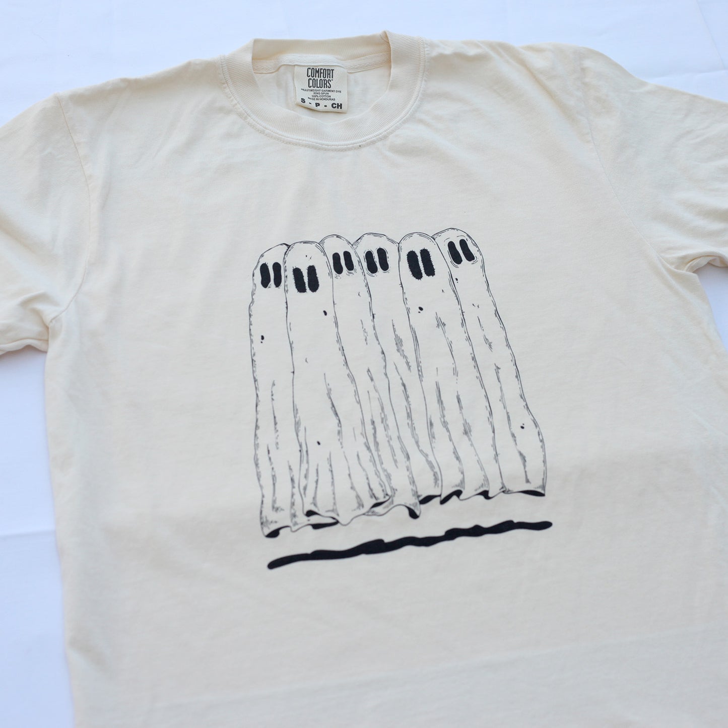 Spooky Ghosts Tee (Ivory)