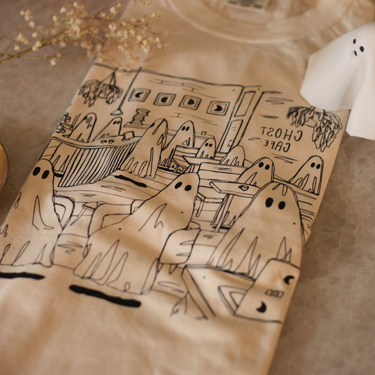 Ghost Cafe Tee (Ivory)