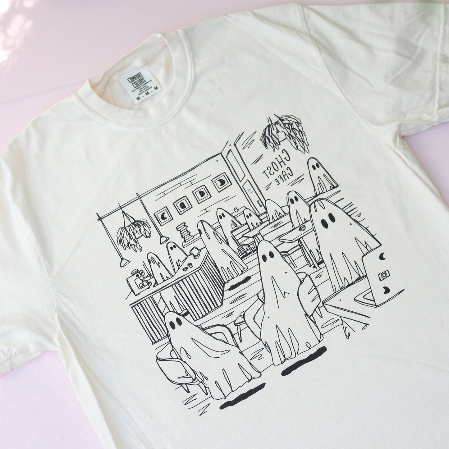 Ghost Cafe Tee (Ivory)