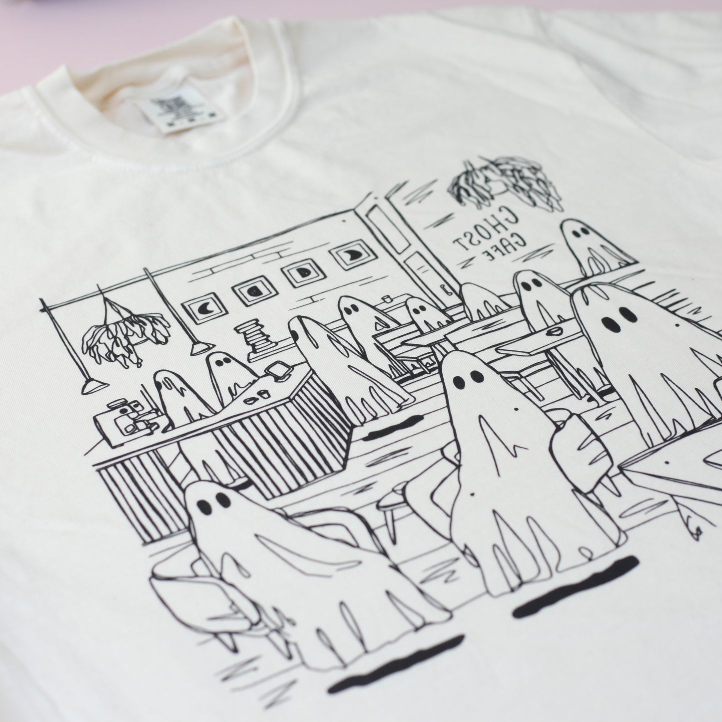 Ghost Cafe Tee (Ivory)