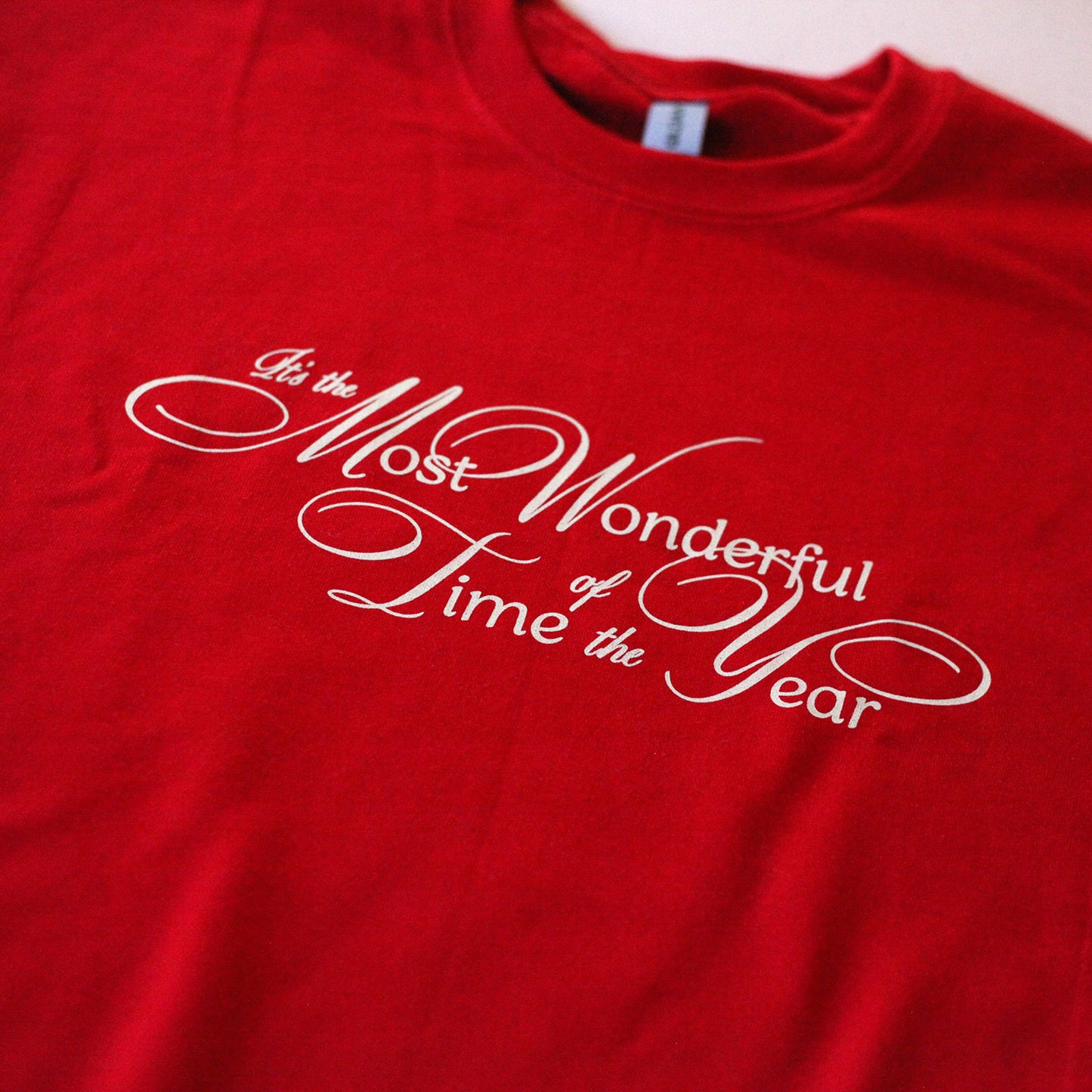 Most Wonderful Sweatshirt (Cherry Red)