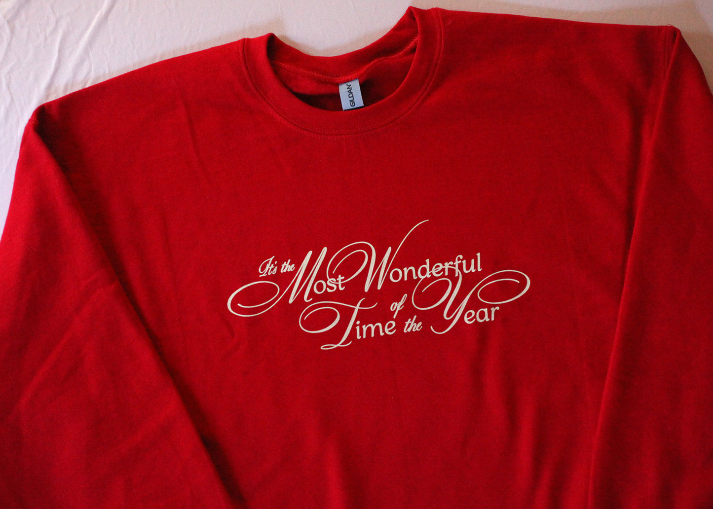 Most Wonderful Sweatshirt (Cherry Red)