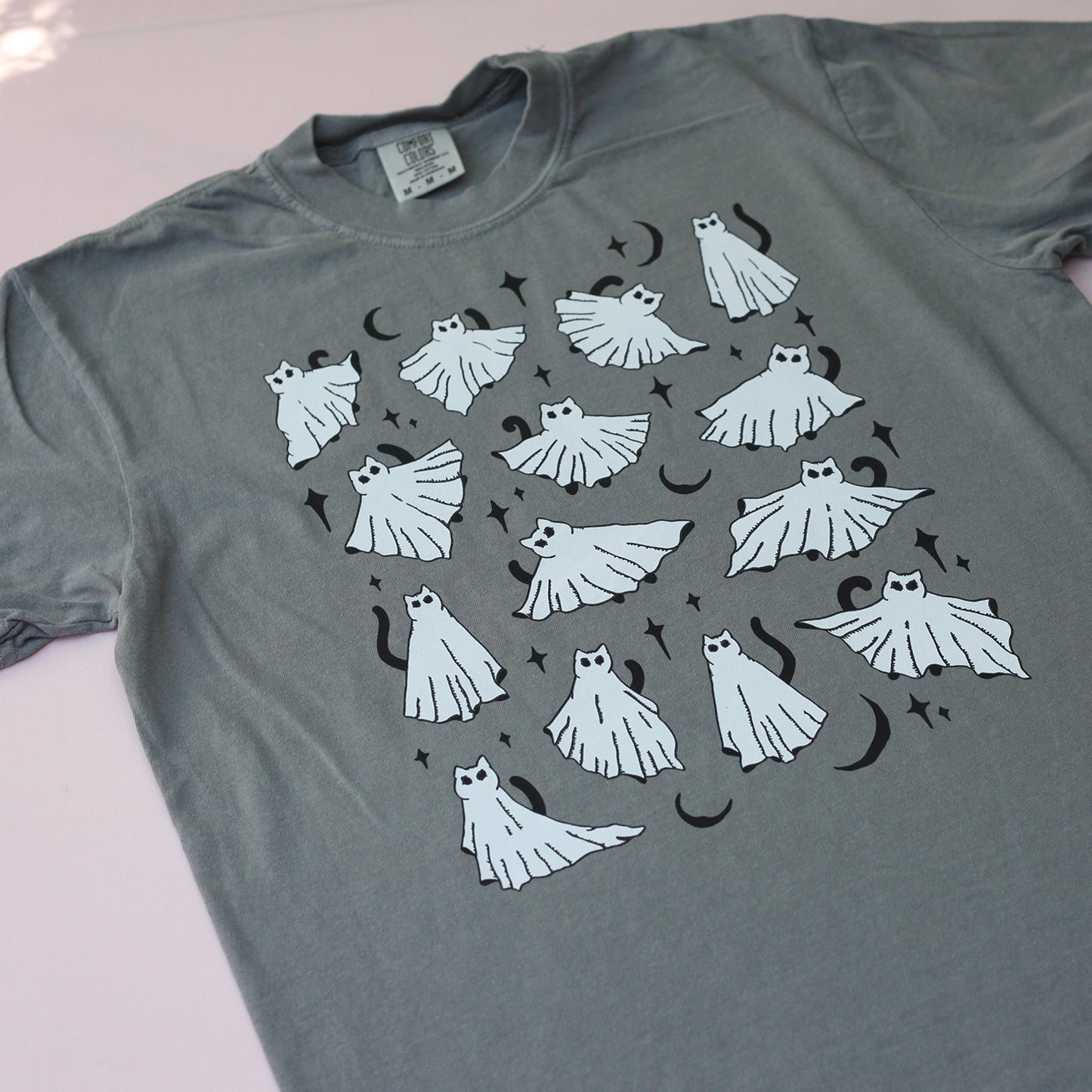 Ghost Cats Tee (Gray)