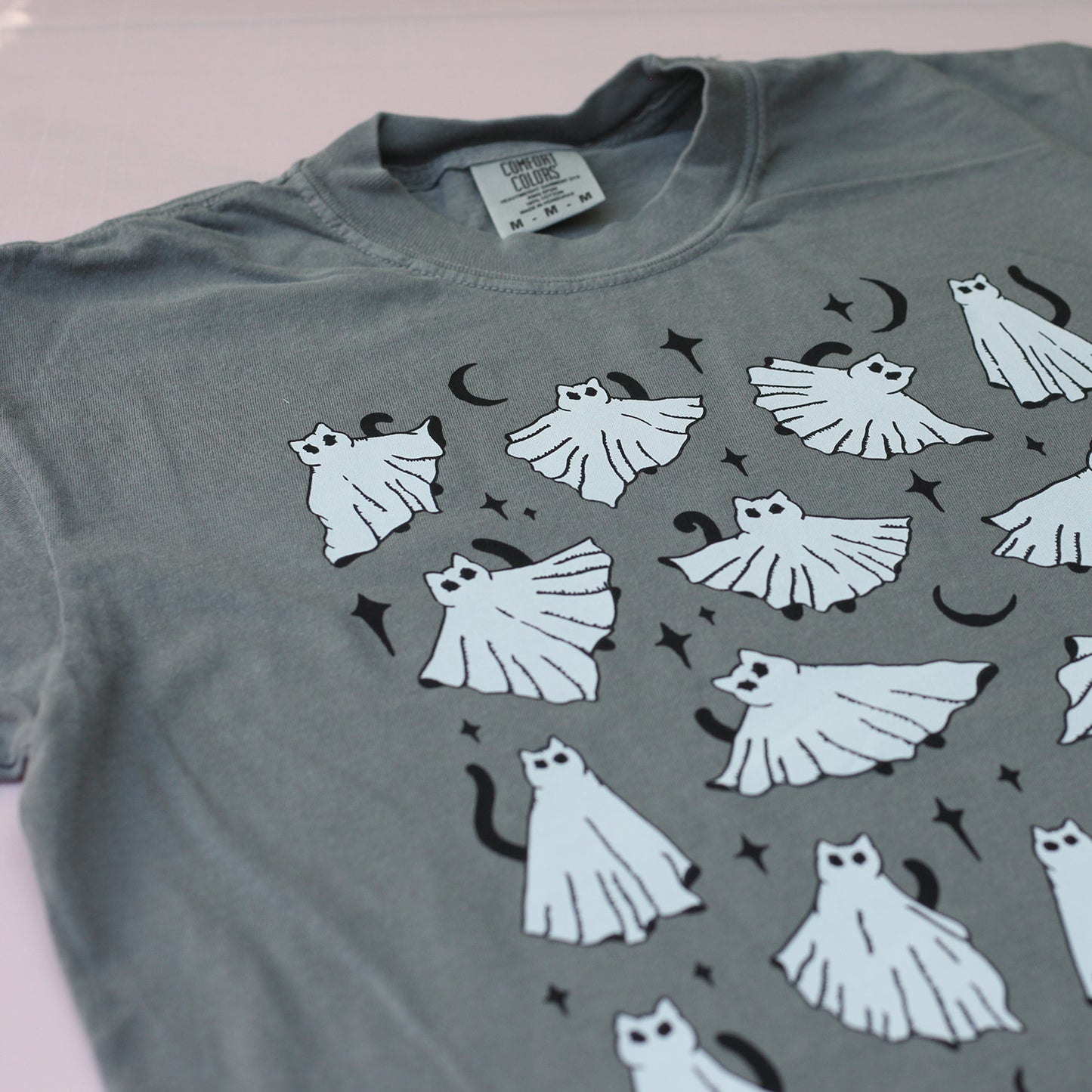 Ghost Cats Tee (Gray)