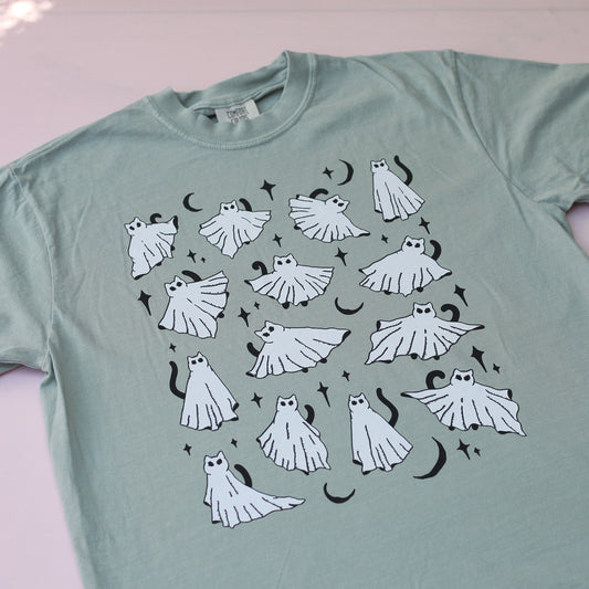 Ghost Cats Tee (Bay)