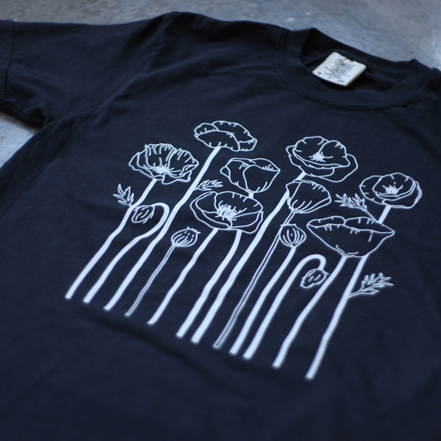 Poppy Tee (Black)