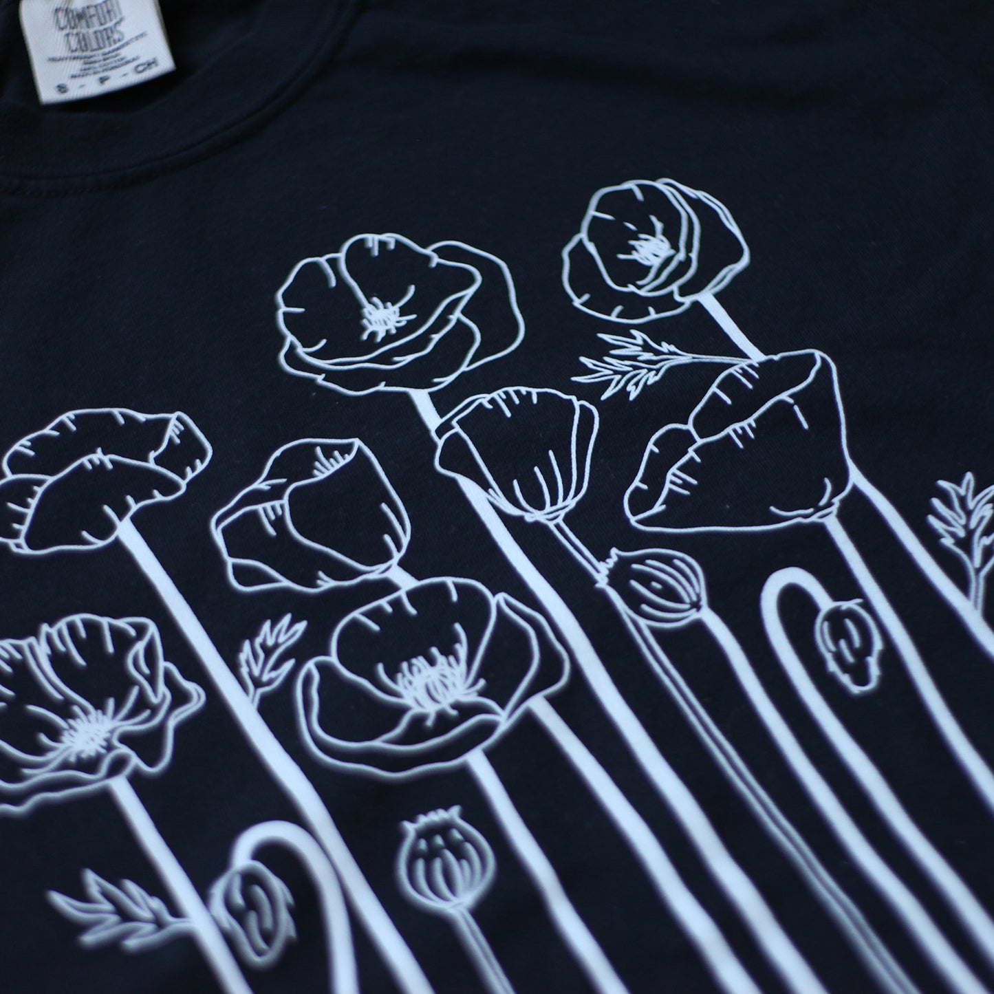 Poppy Tee (Black)