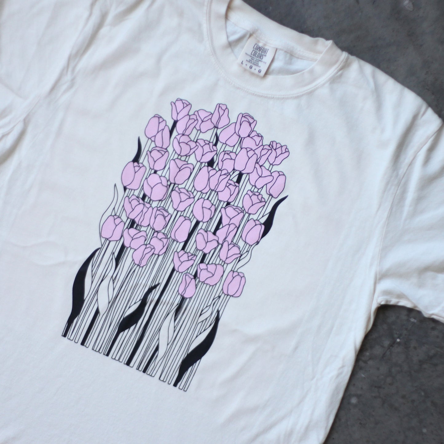 Tulip Tee (Ivory)