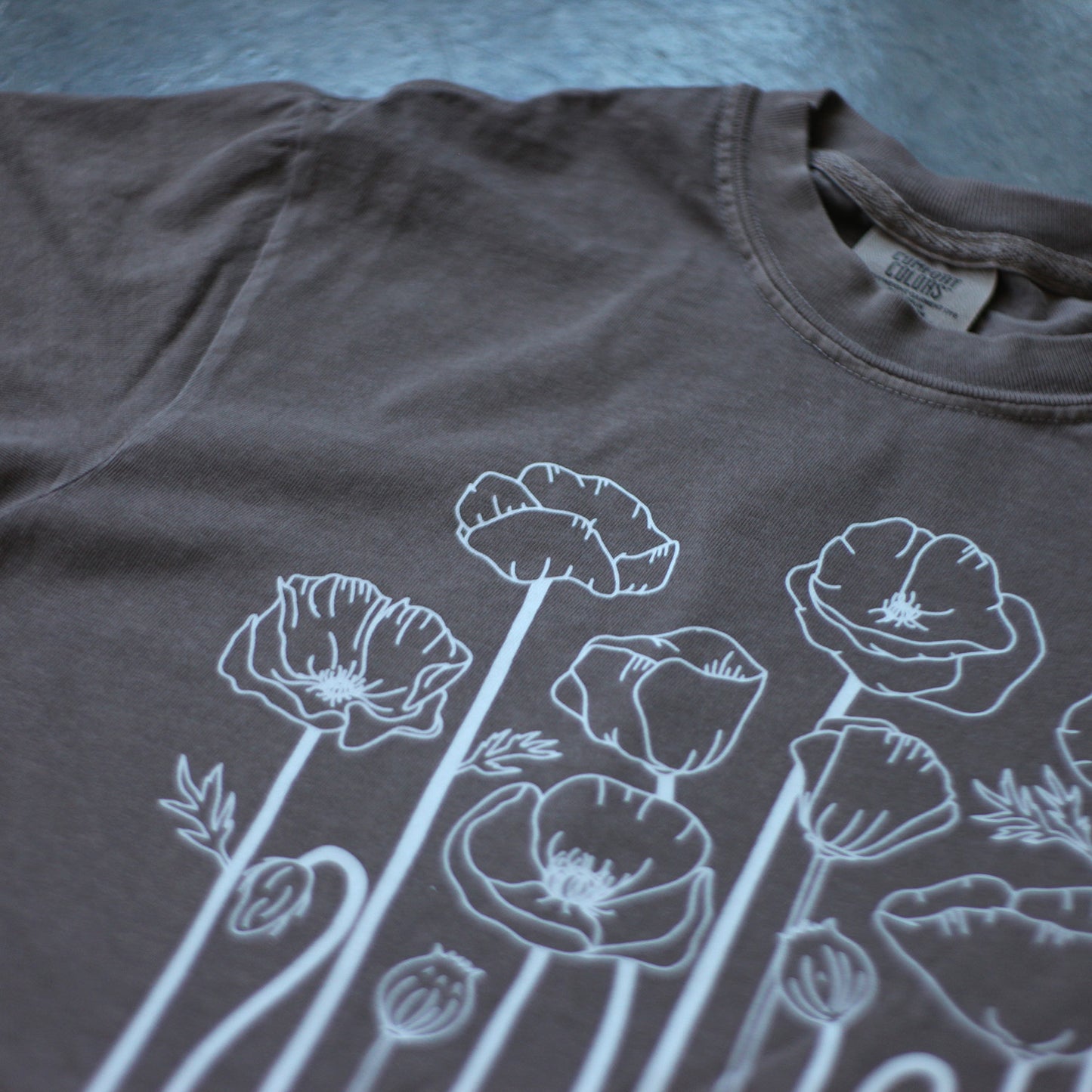 Poppy Tee (Brown)