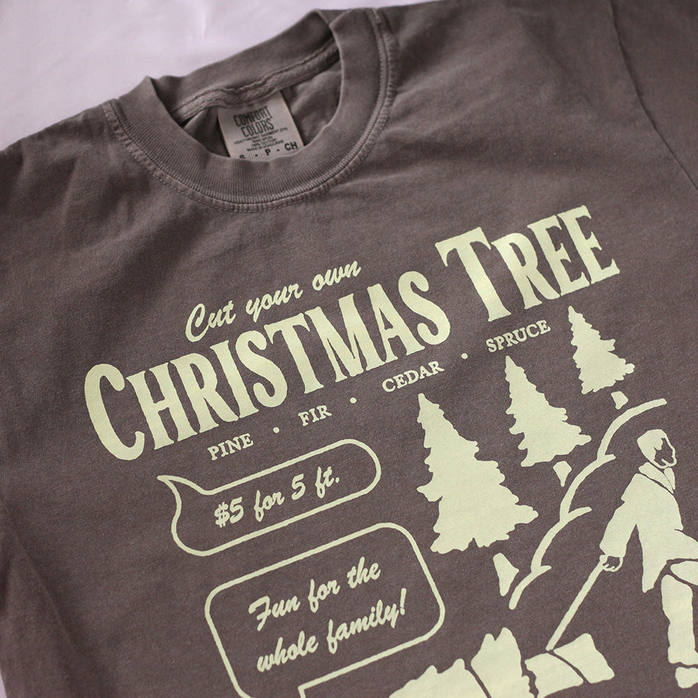 Christmas Tree Farm Tee (Brown)