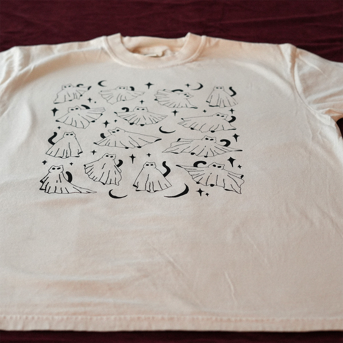 Ghost Cats Tee (Ivory)