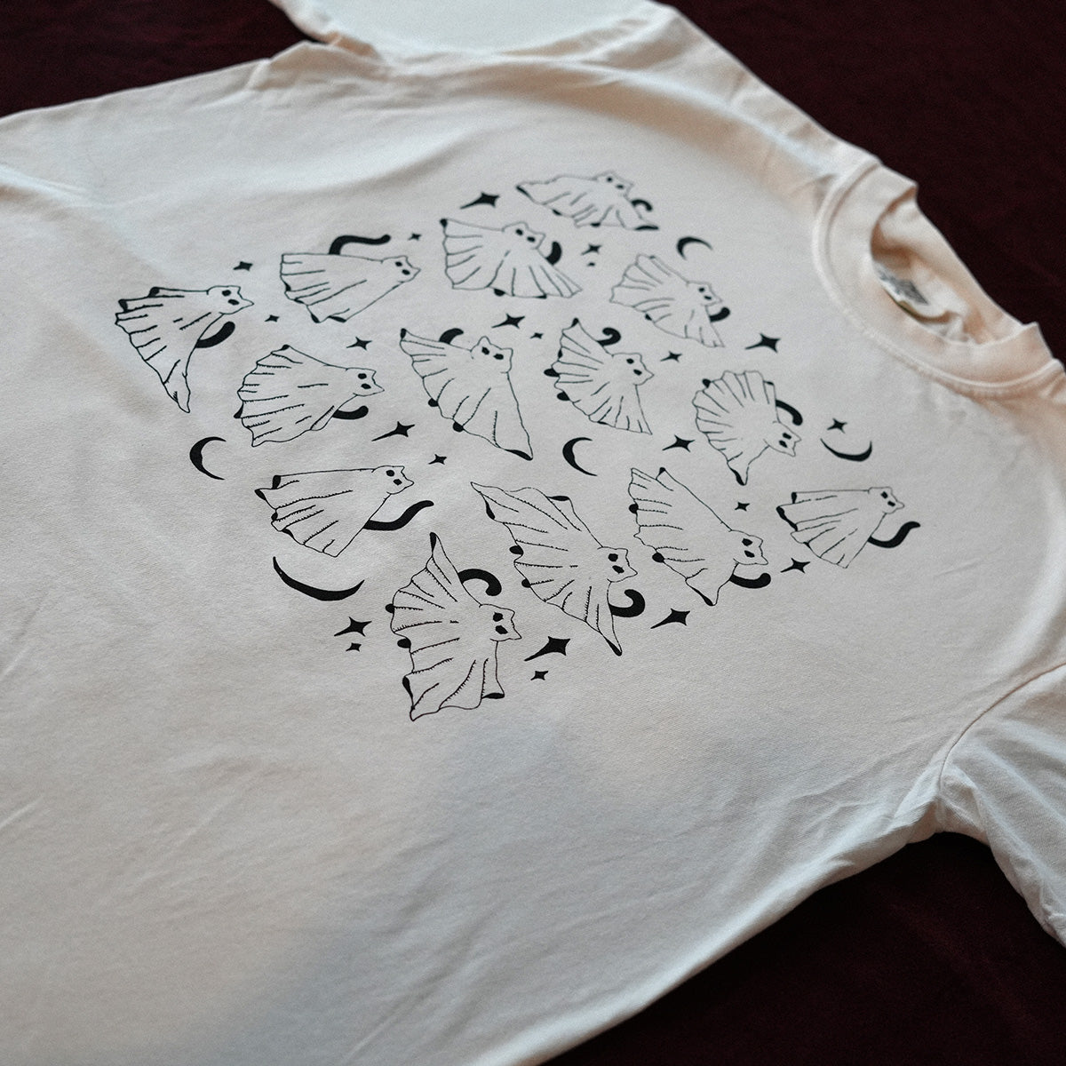 Ghost Cats Tee (Ivory)