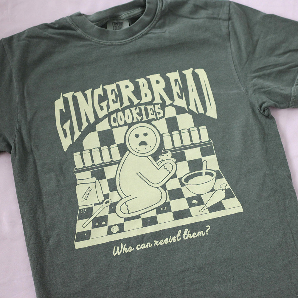 Gingerbread Tee (Green)