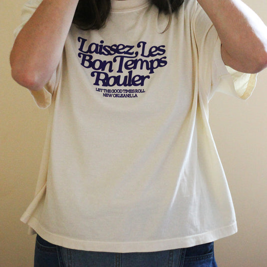 Good Times Cropped (Ivory)